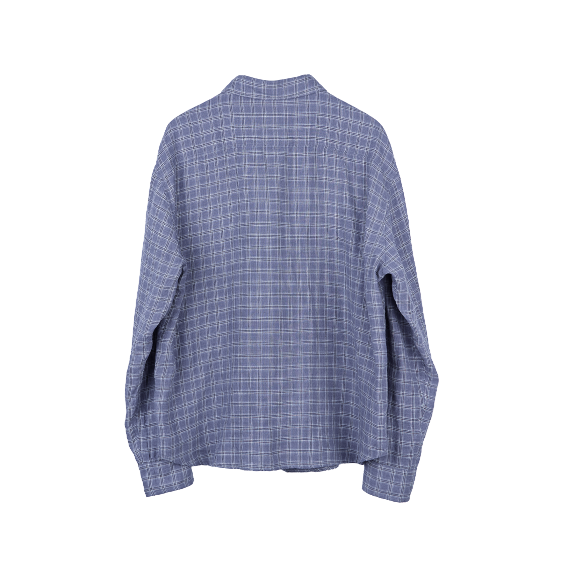 Polyteru - Check Shirt (Blue Gray) product image 2 | TRAB K-Fashion Australia