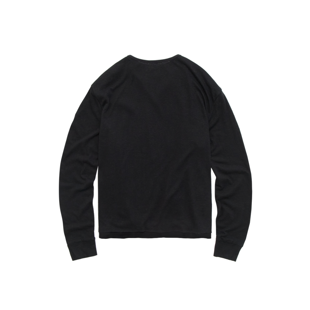 Polyteru - Root Neck Cropped Long Sleeves (Black) product image 2 | TRAB K-Fashion Australia
