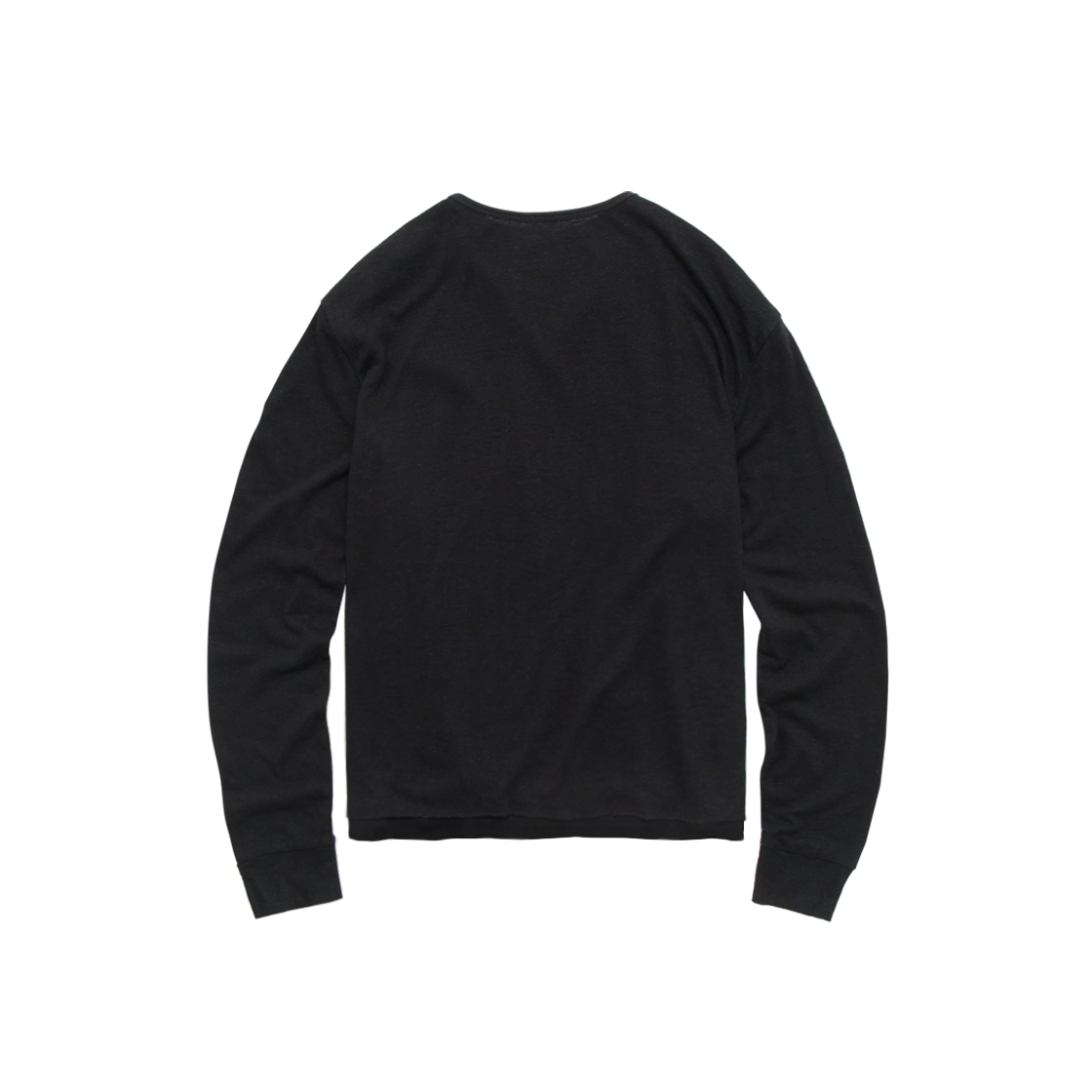 Polyteru - Root Neck Cropped Long Sleeves (Black) product image 2 | TRAB K-Fashion Australia