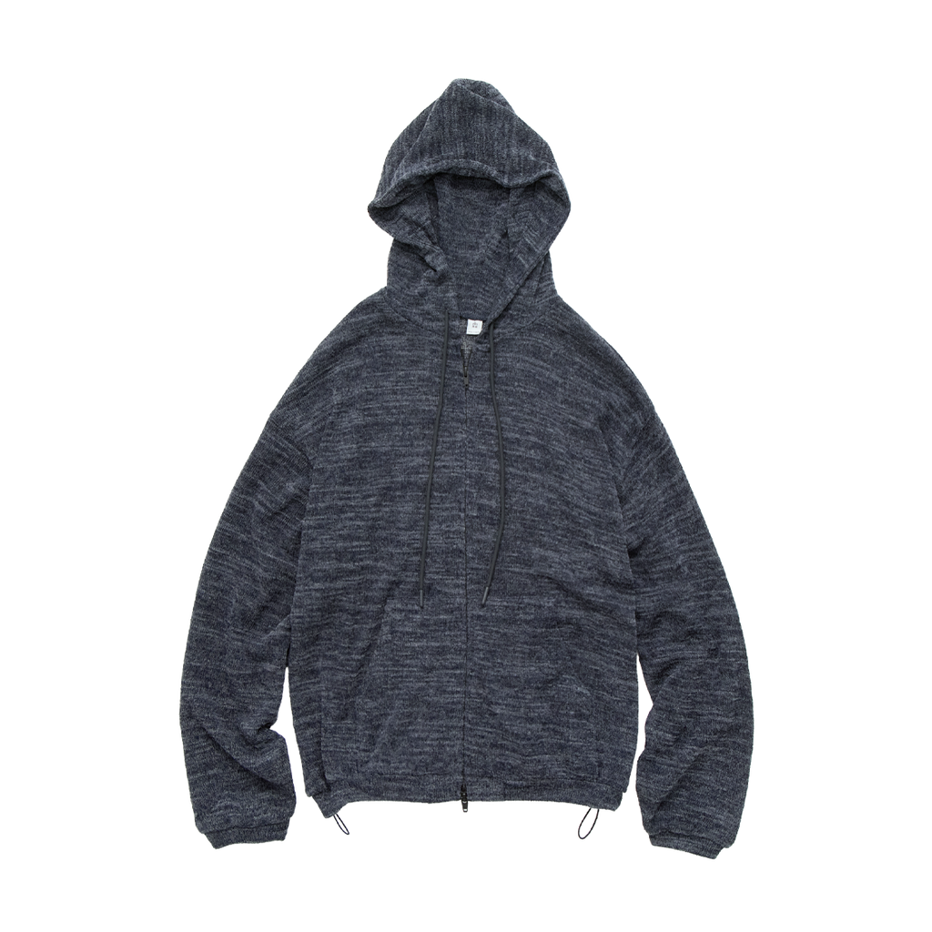 Polyteru - Net Zip Hoodie (Blue) product image 1 | TRAB K-Fashion Australia