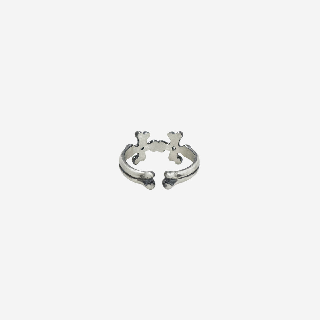 Polyteru - 925 Silver Ring 002 (Cross Bone) product image 2 | TRAB K-Fashion Australia