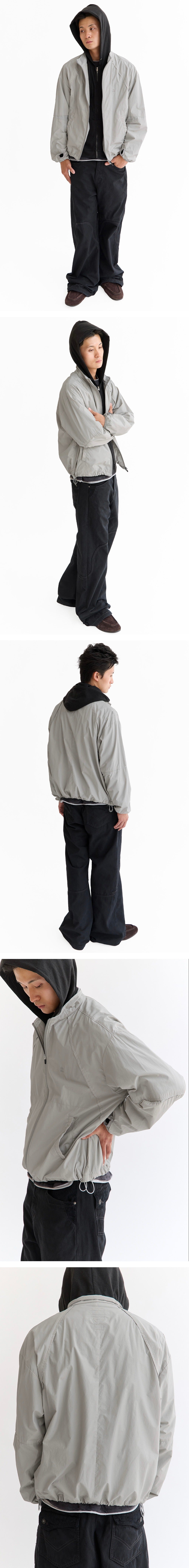 Polyteru - Block Blouson (Cream) product image 3 | TRAB K-Fashion Australia