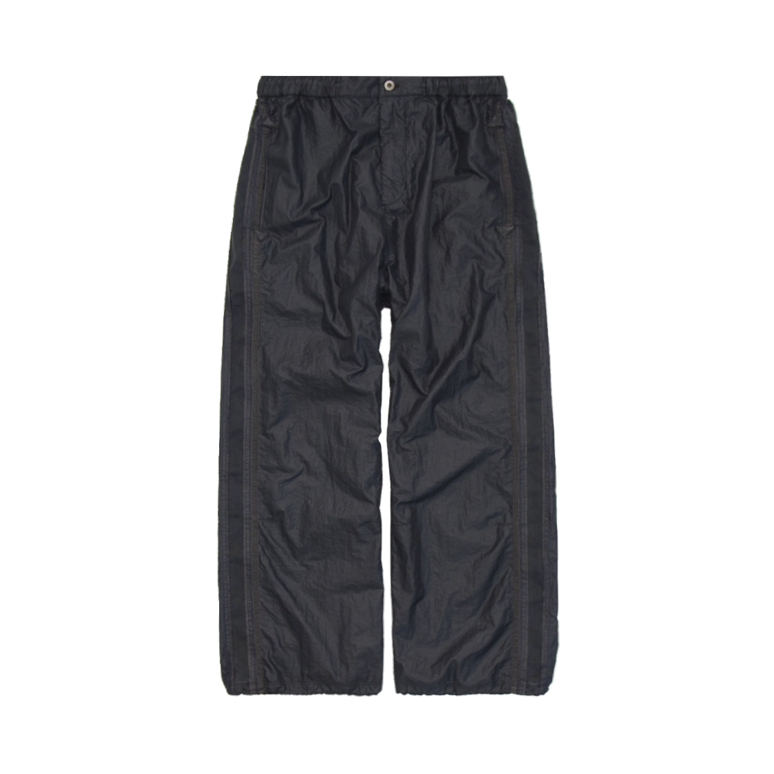 Polyteru - Glossy Track Pants (Dark Navy) product image 1 | TRAB K-Fashion Australia