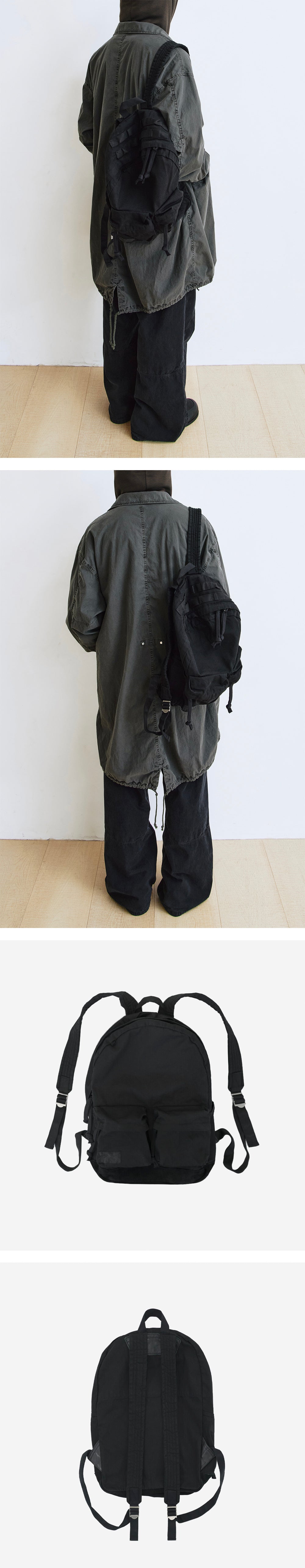 Polyteru - Used Backpack 2PK (Black) product image 2 | TRAB K-Fashion Australia