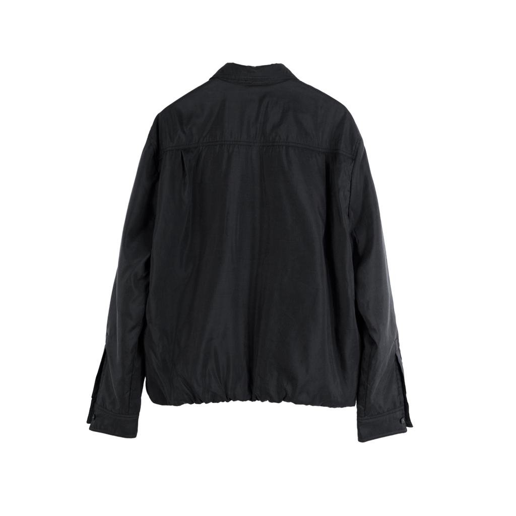 Polyteru - Padded Coach Jacket Silk (Ver. Black) product image 2 | TRAB K-Fashion Australia