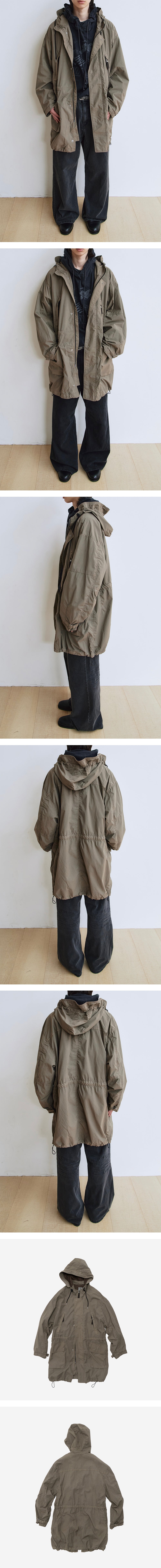 Polyteru - 64 Dell Long Parka (Beige) product image 3 | TRAB K-Fashion Australia