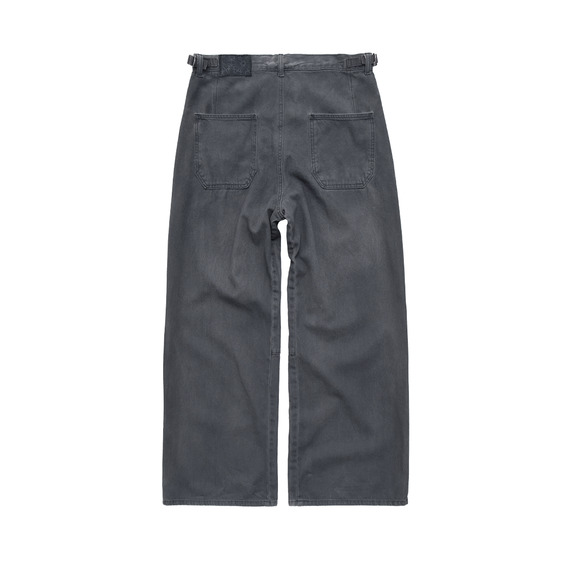 Polyteru - Coated Gosima Denim Pants 1% (Blue Charcoal) product image 2 | TRAB K-Fashion Australia