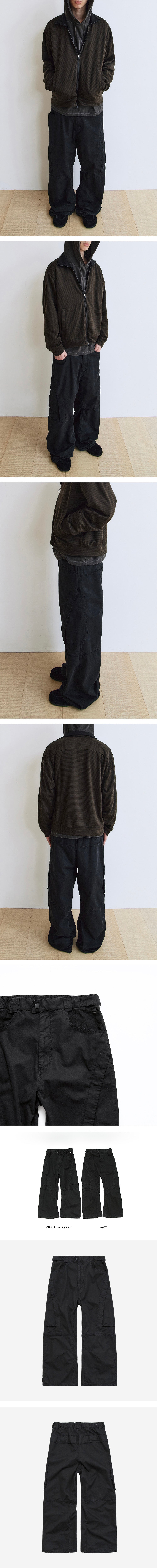 Polyteru - Boarder Pants (Black) product image 3 | TRAB K-Fashion Australia