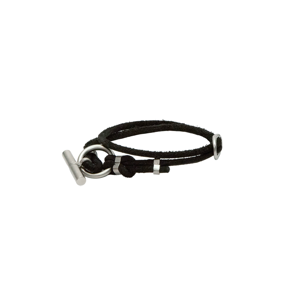 Polyteru - Toggle Leather (Bracelet Black) product image 1 | TRAB K-Fashion Australia