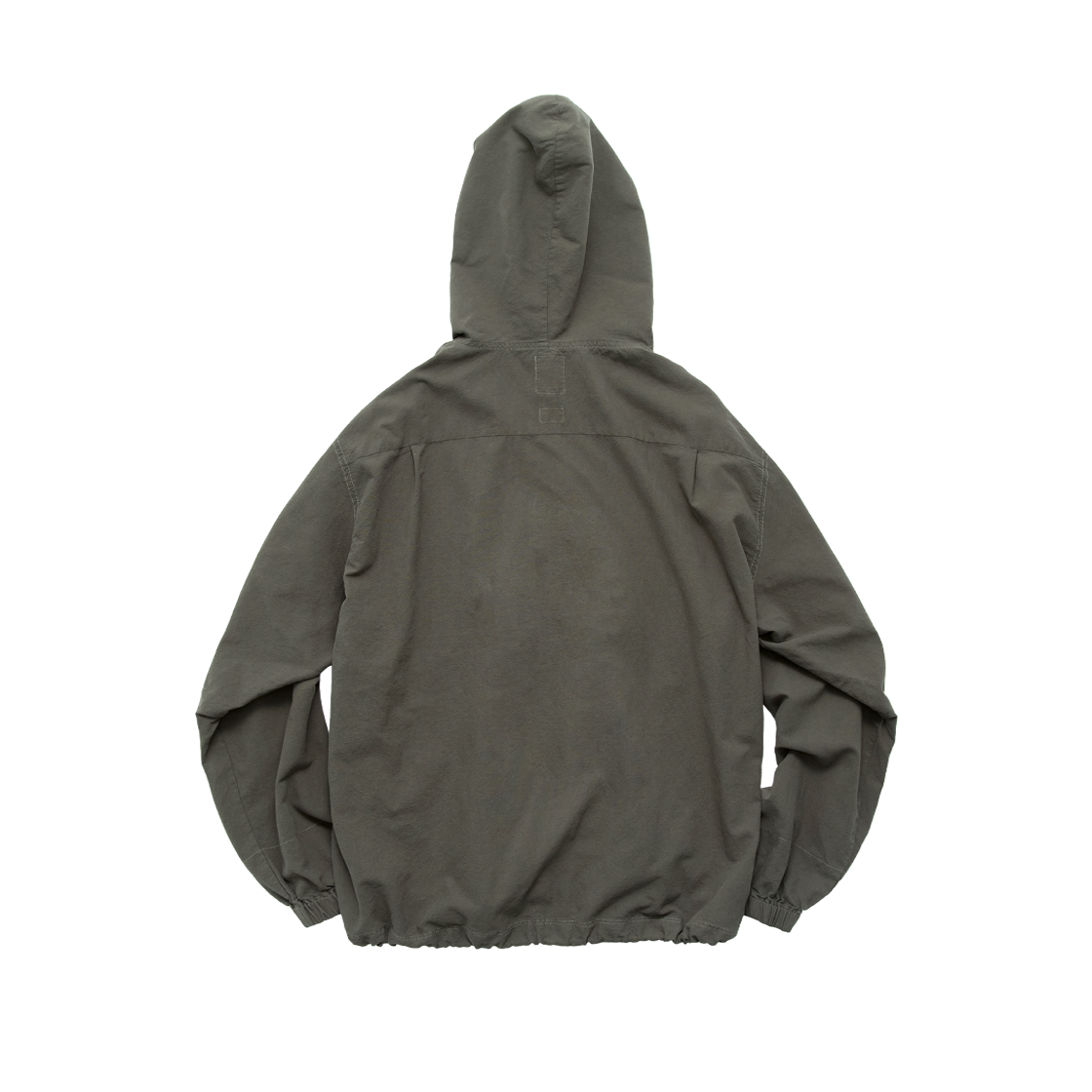 Polyteru - Zip Hoodie Parka (Khaki Gray) product image 2 | TRAB K-Fashion Australia