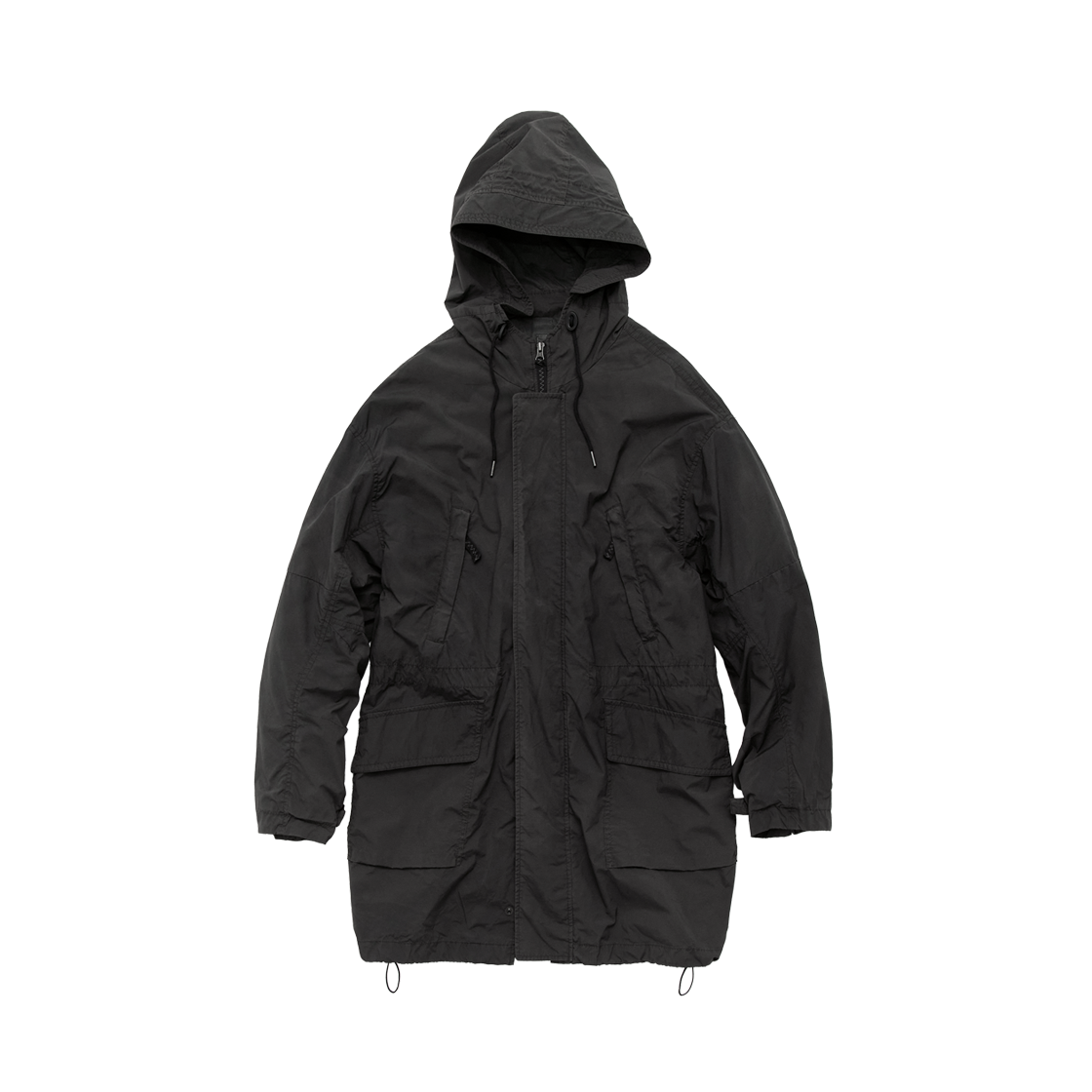 Polyteru - 64 Dell Long Parka Hard Coated (Olive Gray) product image 1 | TRAB K-Fashion Australia