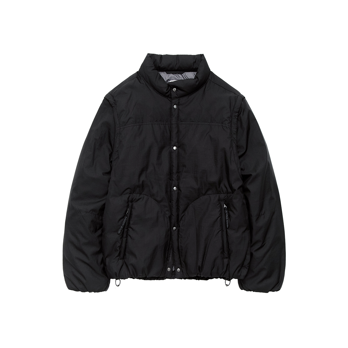 Polyteru - Modular Snap Puff Jacket (Black) product image 1 | TRAB K-Fashion Australia