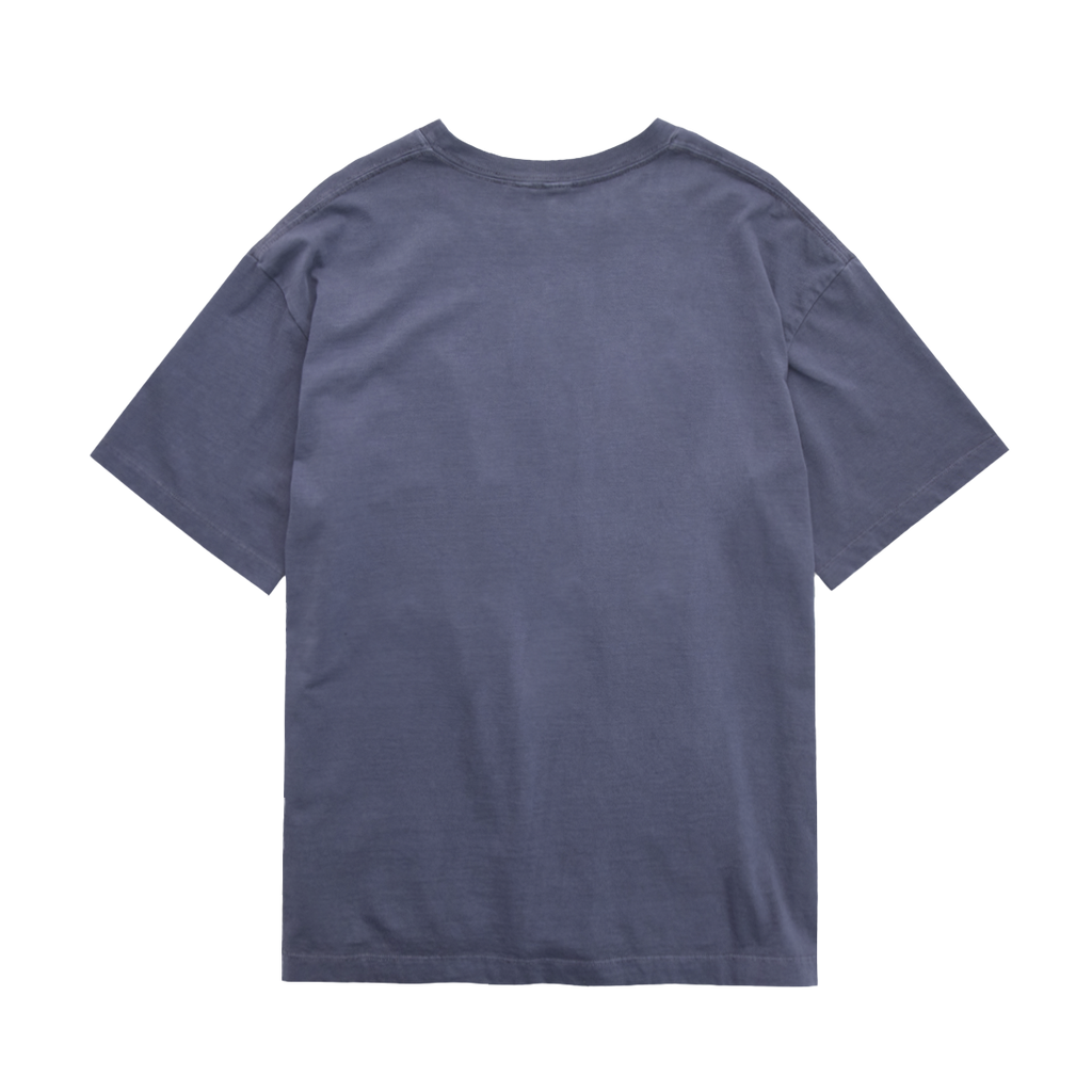 Polyteru - 1011 Doodle 1/2 Tee (Washed Navy) product image 2 | TRAB K-Fashion Australia