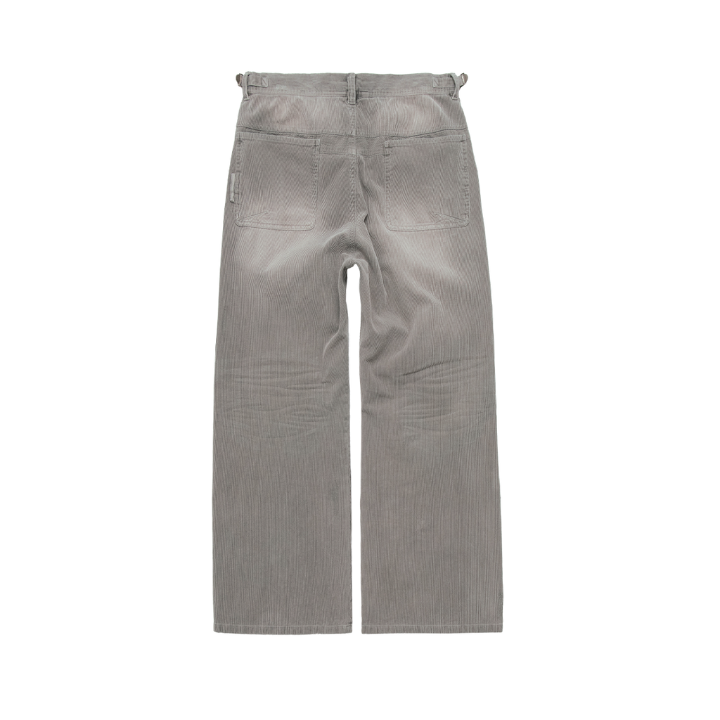 Polyteru - Corduroy Narrow Pants (Dirty Gray) product image 2 | TRAB K-Fashion Australia