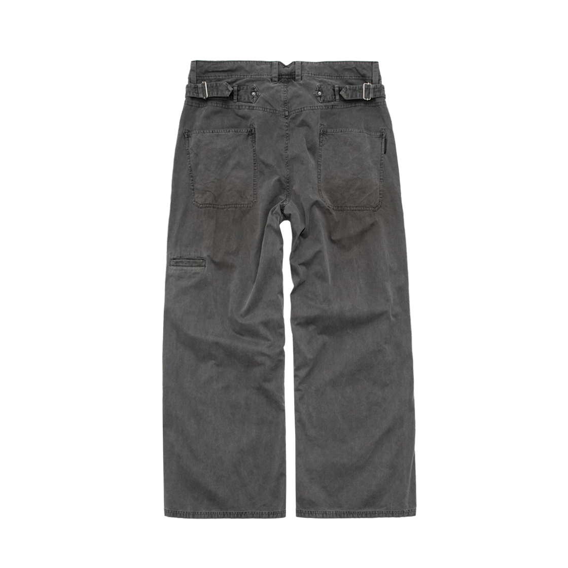 Polyteru - Para Pants Faded Striped (Dirty Gray) product image 2 | TRAB K-Fashion Australia