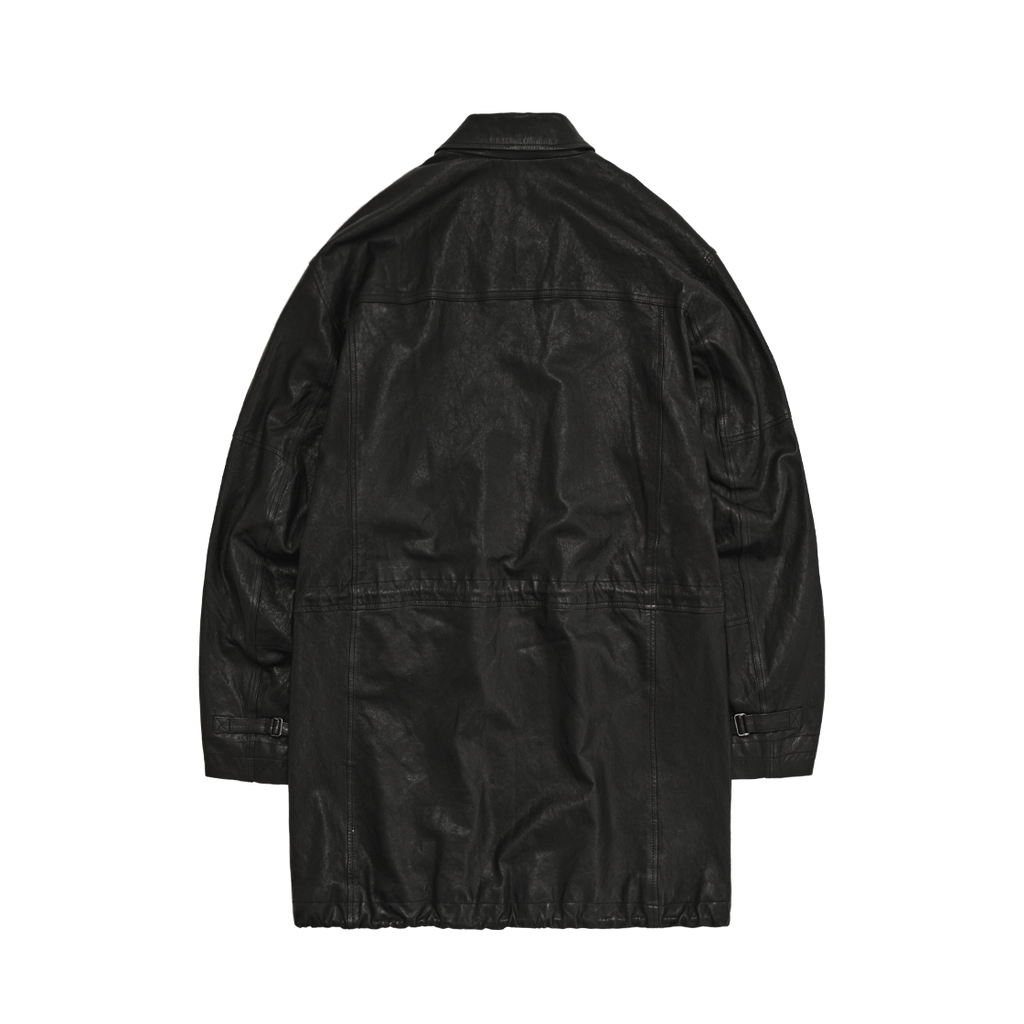 Polyteru - Lambskin Car Coat (Black) product image 2 | TRAB K-Fashion Australia