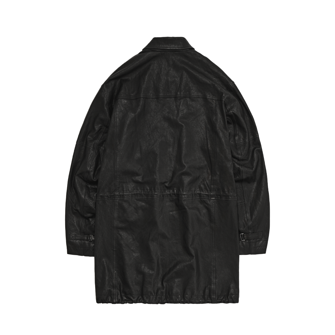 Polyteru - Lambskin Car Coat (Black) product image 2 | TRAB K-Fashion Australia