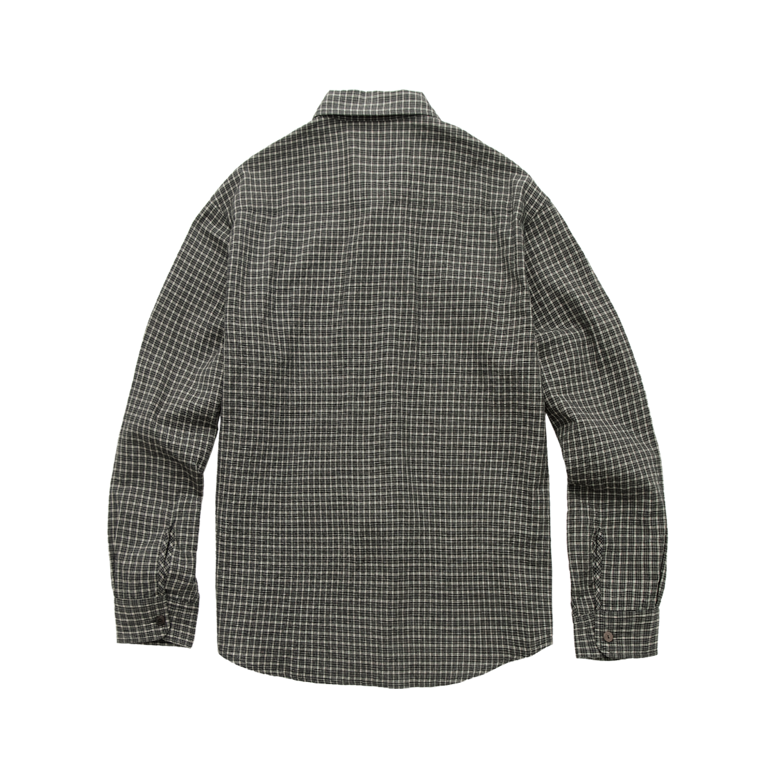 Polyteru - Loosed Check Shirts (Charcoal Beige) product image 2 | TRAB K-Fashion Australia