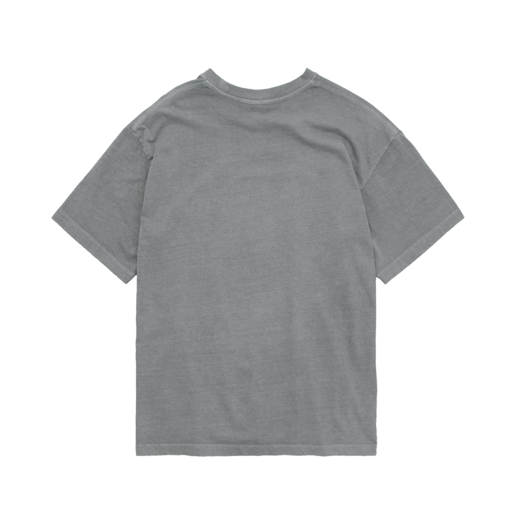 Polyteru - HANK Sad Skull 1/2 Tee (Gray) product image 2 | TRAB K-Fashion Australia