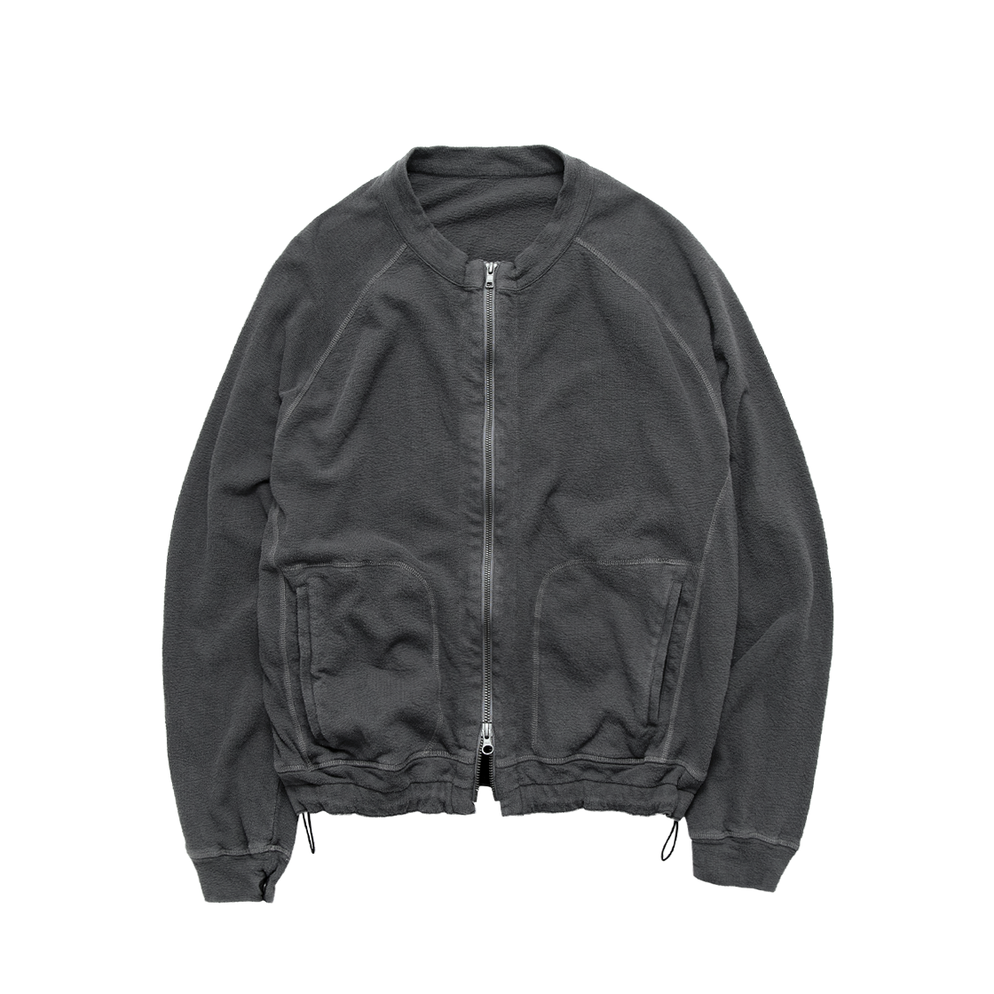 Polyteru - Rough Set Zip (Up Gray) product image 1 | TRAB K-Fashion Australia