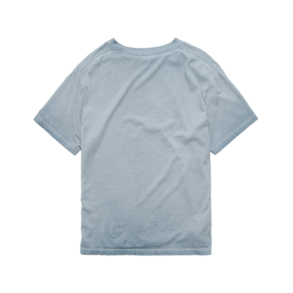 Polyteru - Fog 1/2 Tee Hard Washed (Light Blue) product image 2 | TRAB K-Fashion Australia