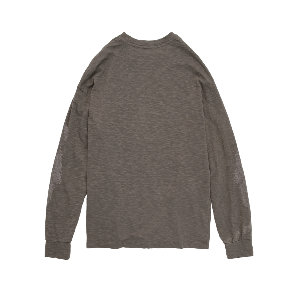 Polyteru - 1011 Feather Long Sleeve (Brown) product image 2 | TRAB K-Fashion Australia