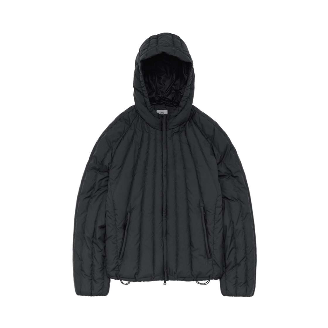 Polyteru - Floating Hooded Down Puffer (Charcoal) product image 1 | TRAB K-Fashion Australia