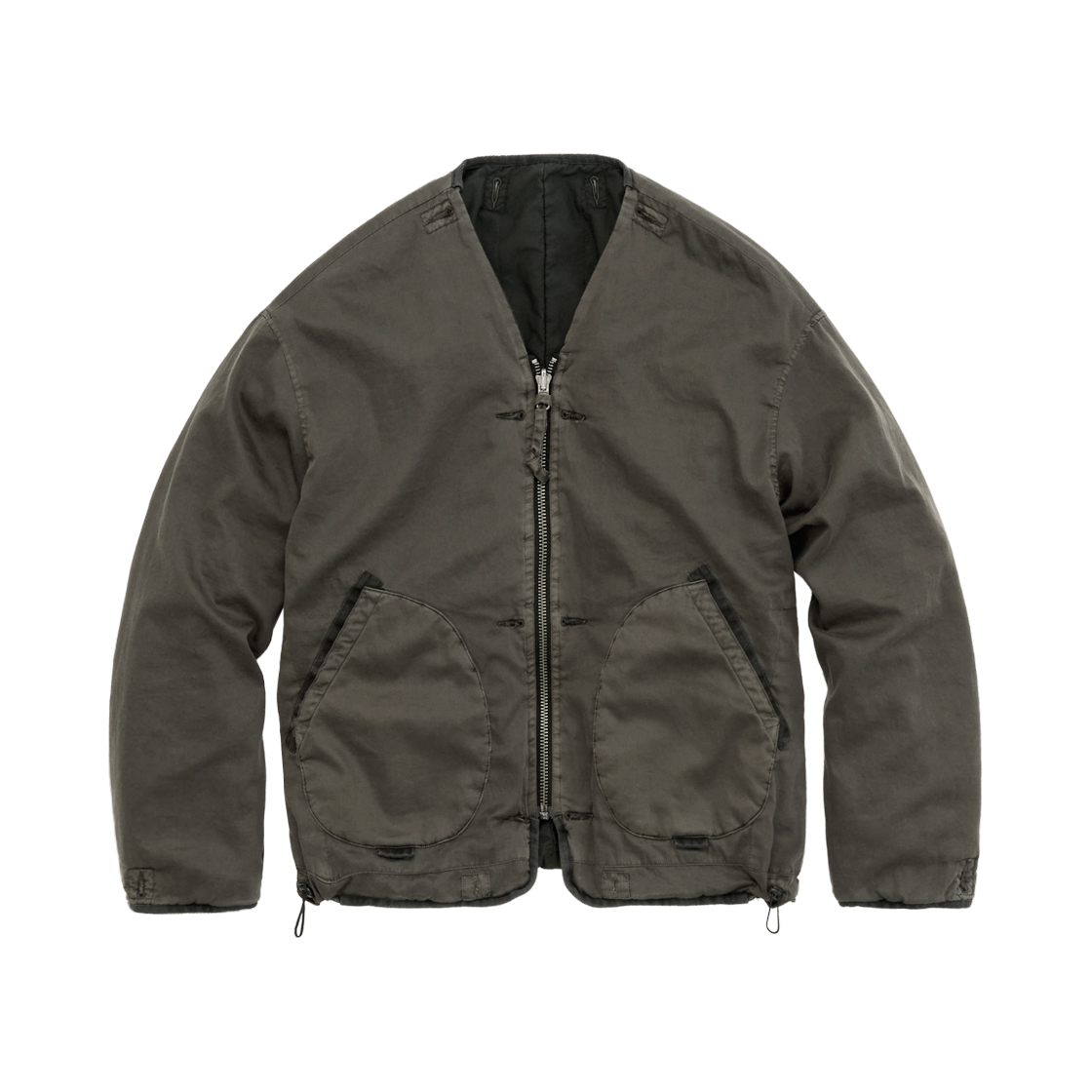 Polyteru - 1011 Camou Liner Jacket (Used Olive) product image 1 | TRAB K-Fashion Australia