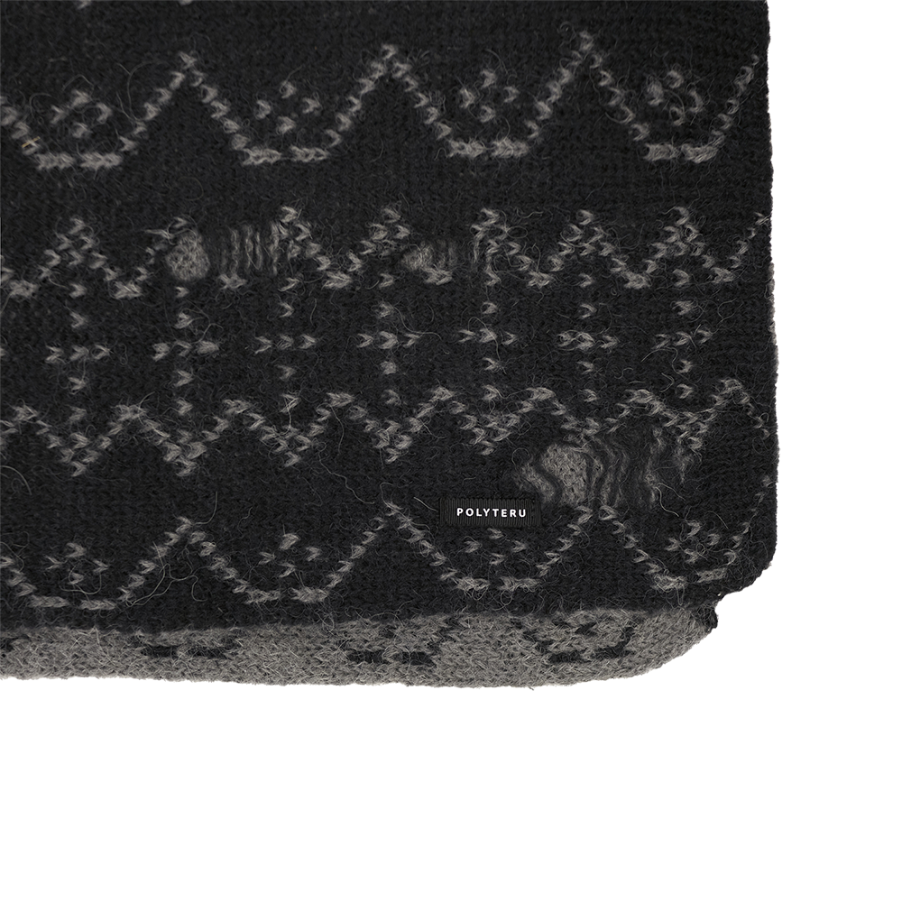 Polyteru - Ethnic Pattern Muffler (Black) product image 3 | TRAB K-Fashion Australia