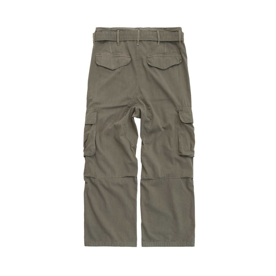 Polyteru - Belted Cargo Pants 1.2v (Deep Beige) product image 2 | TRAB K-Fashion Australia