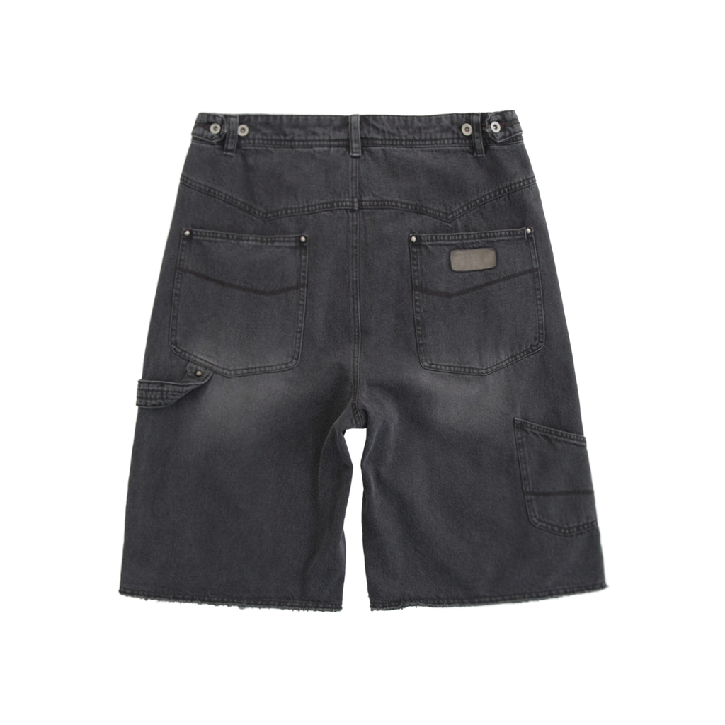 Polyteru - 1011 Double Knee 1/2 Pants (Gray) product image 2 | TRAB K-Fashion Australia