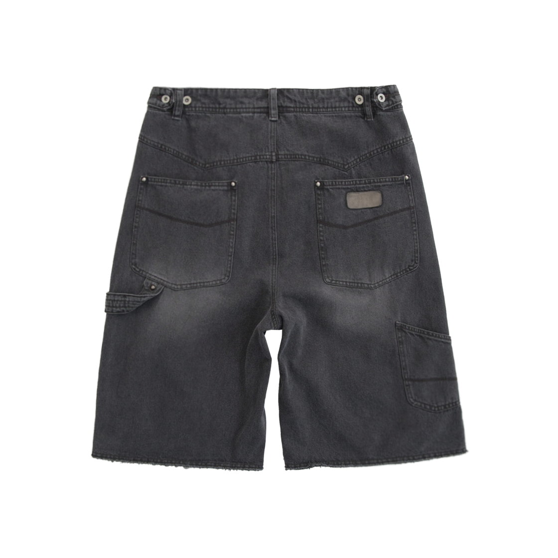 Polyteru - 1011 Double Knee 1/2 Pants (Gray) product image 2 | TRAB K-Fashion Australia