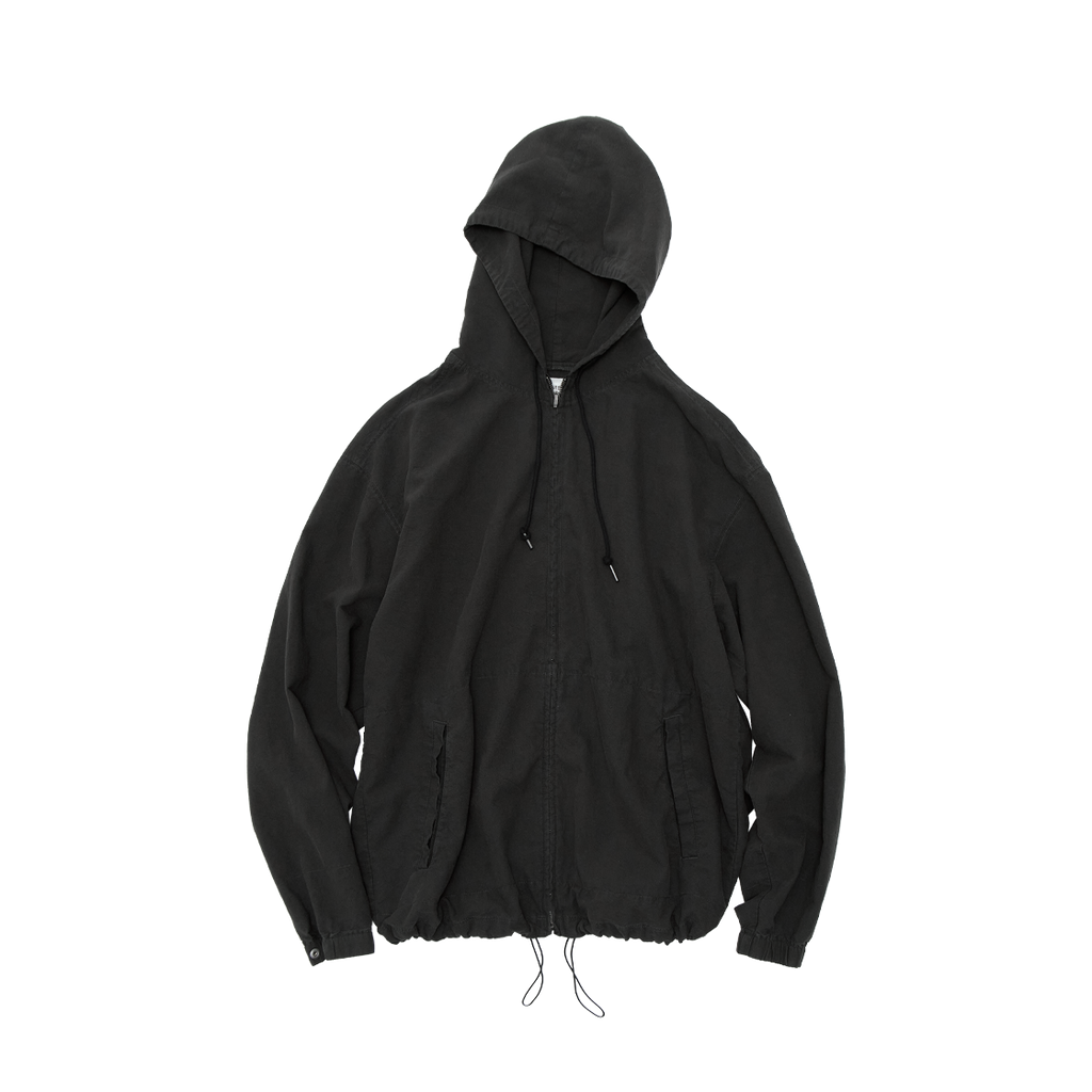 Polyteru - Zip Hoodie Parka (Charcoal) product image 1 | TRAB K-Fashion Australia