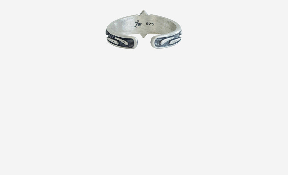 Polyteru - 925 Silver Ring 006 (Antique Cross) product image 4 | TRAB K-Fashion Australia