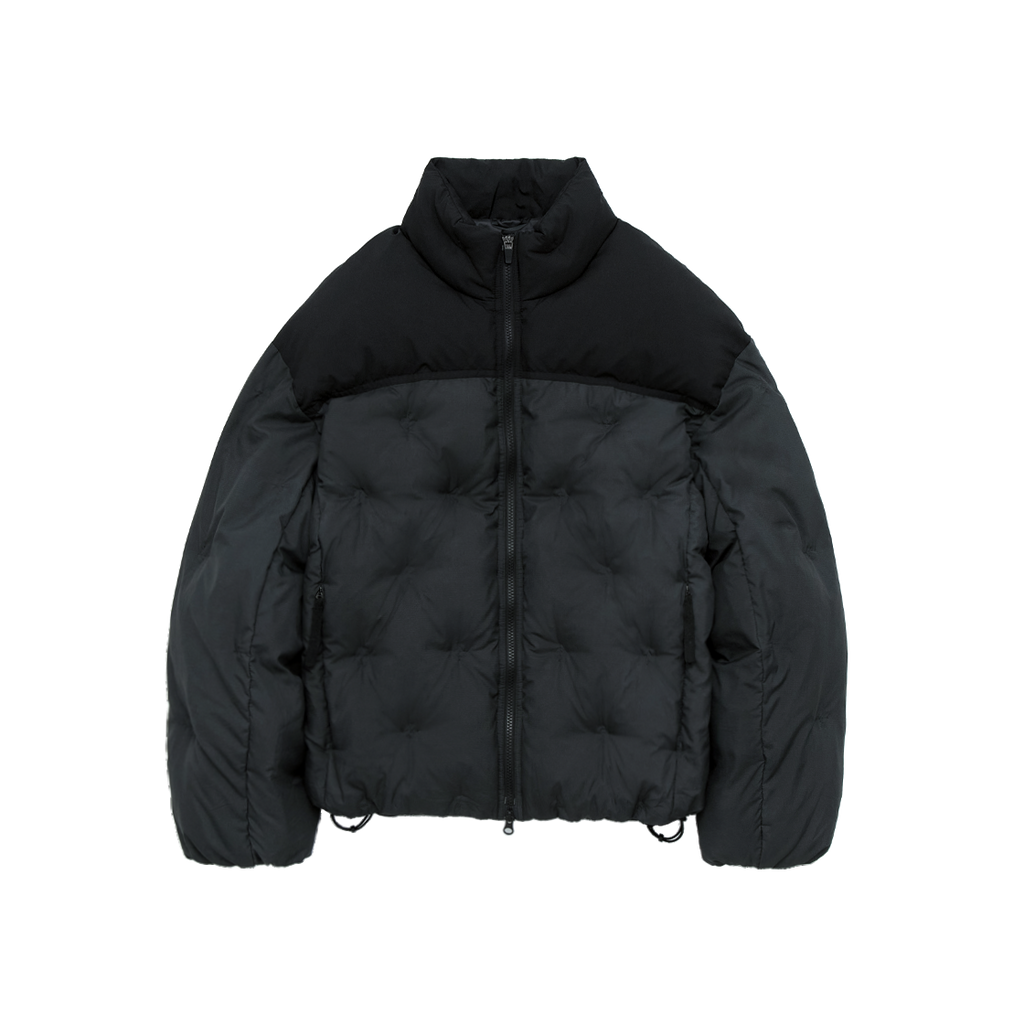 Polyteru - Embo Down Puffer Jacket (Charcoal) product image 1 | TRAB K-Fashion Australia