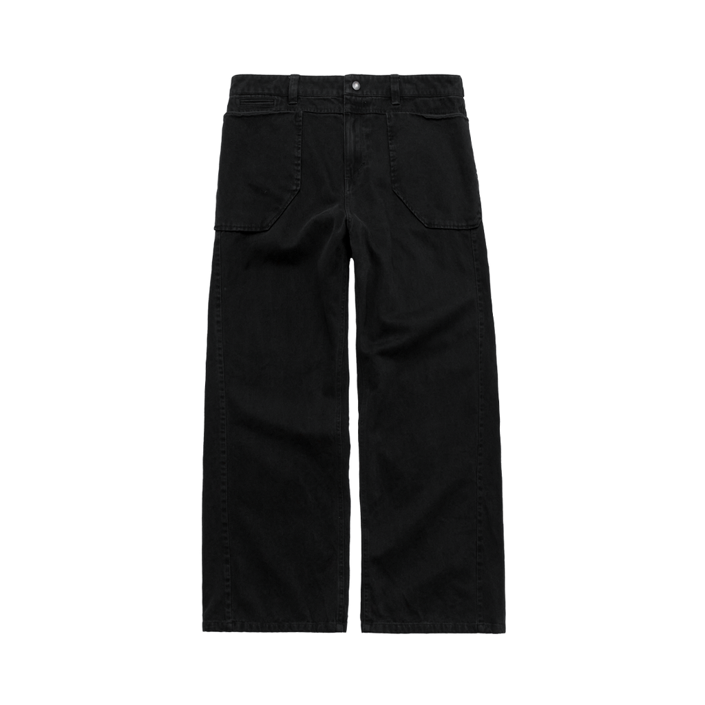 Polyteru - Carter Pants Sulfur (Dyed Black) product image 1 | TRAB K-Fashion Australia