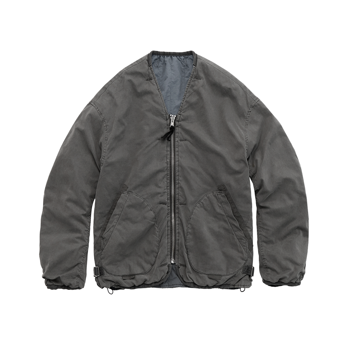 Polyteru - Reversible Liner Jacket Sage Gray + (Jade) product image 2 | TRAB K-Fashion Australia