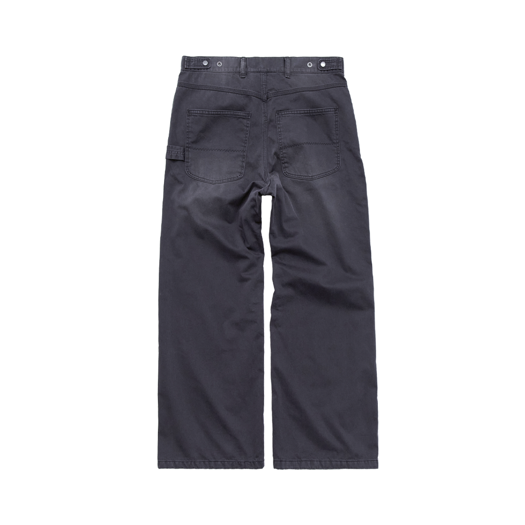 Polyteru - Sulfur Dyed French Work Pants Hard Washed (Purple Black) product image 2 | TRAB K-Fashion Australia