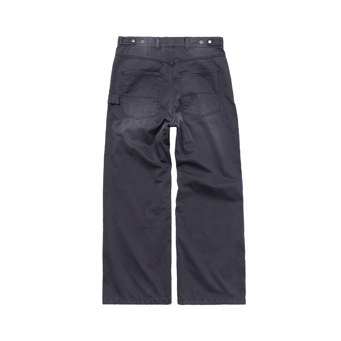 Polyteru - Sulfur Dyed French Work Pants Hard Washed (Purple Black) product image 2 | TRAB K-Fashion Australia