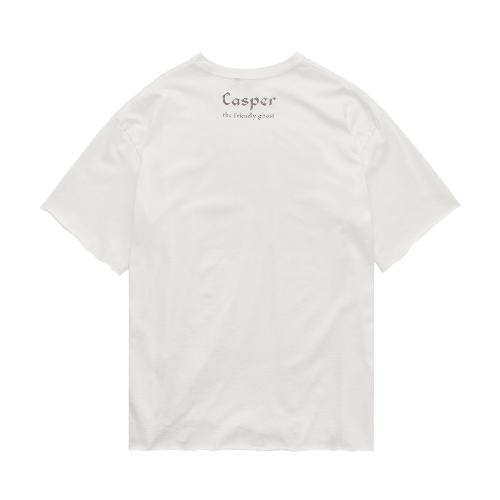 Polyteru - x Casper 1/2 Sleeves 'History' Raw Cut (Used White) product image 2 | TRAB K-Fashion Australia