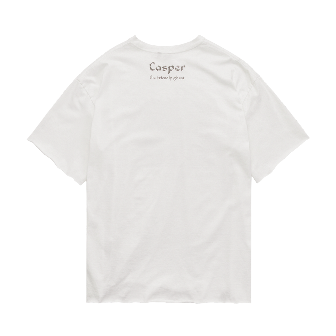 Polyteru - x Casper 1/2 Sleeves 'History' Raw Cut (Used White) product image 2 | TRAB K-Fashion Australia