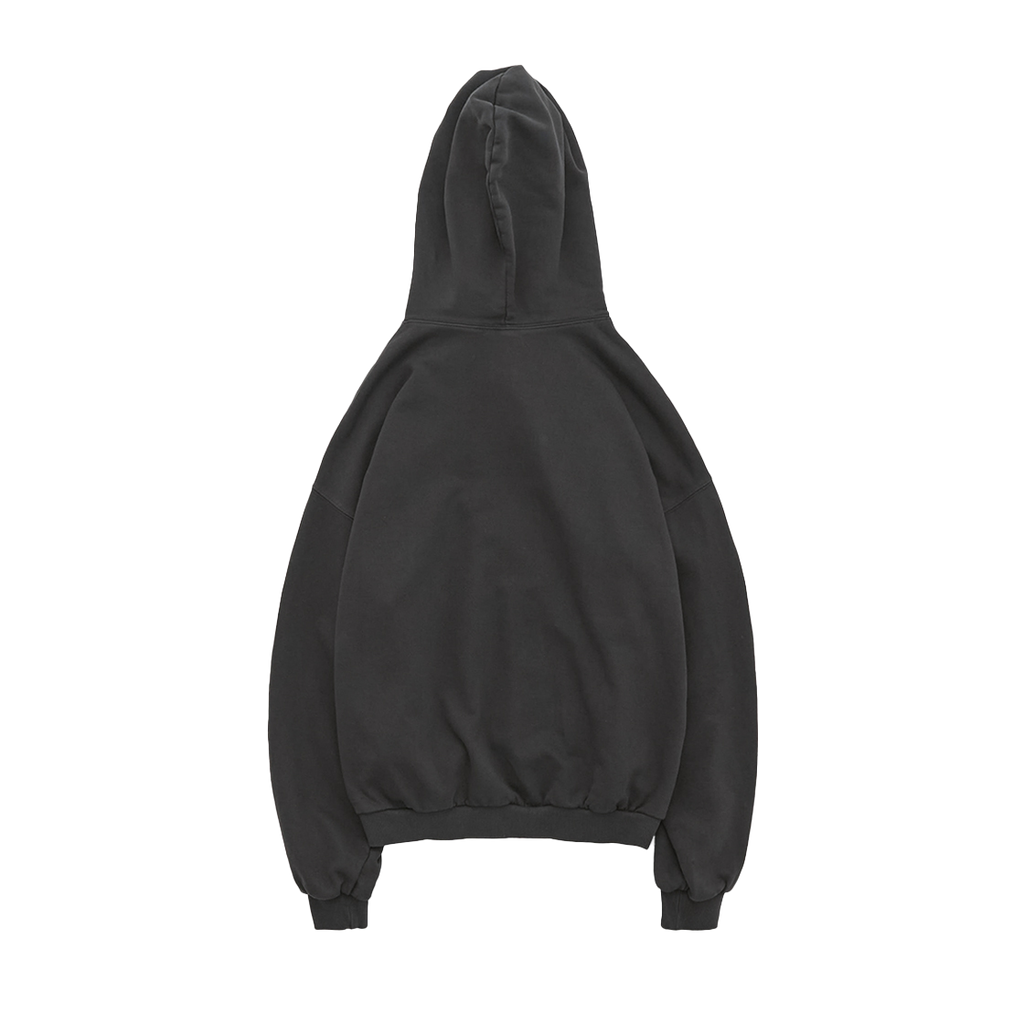 Polyteru - x Casper Zip Hoodie 3 Good Men (Washed Charcoal) product image 1 | TRAB K-Fashion Australia