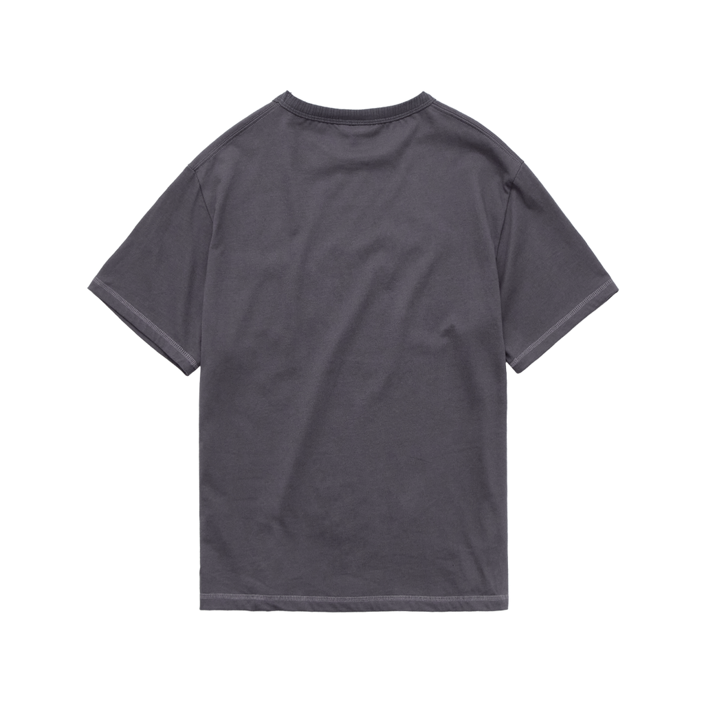 Polyteru - Stitched Pocket Tee (Purple Charcoal) product image 2 | TRAB K-Fashion Australia