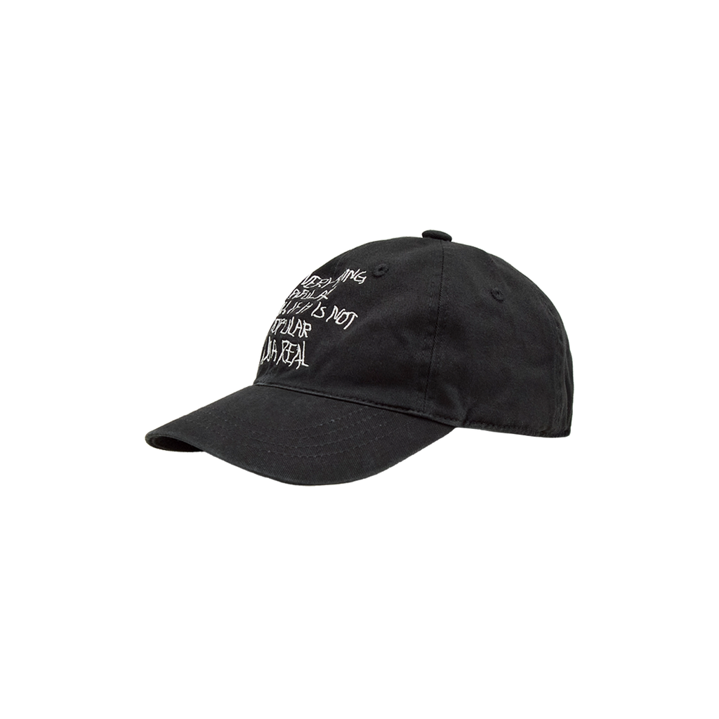 Polyteru - 1011 Doodle Cap (Black) product image 2 | TRAB K-Fashion Australia