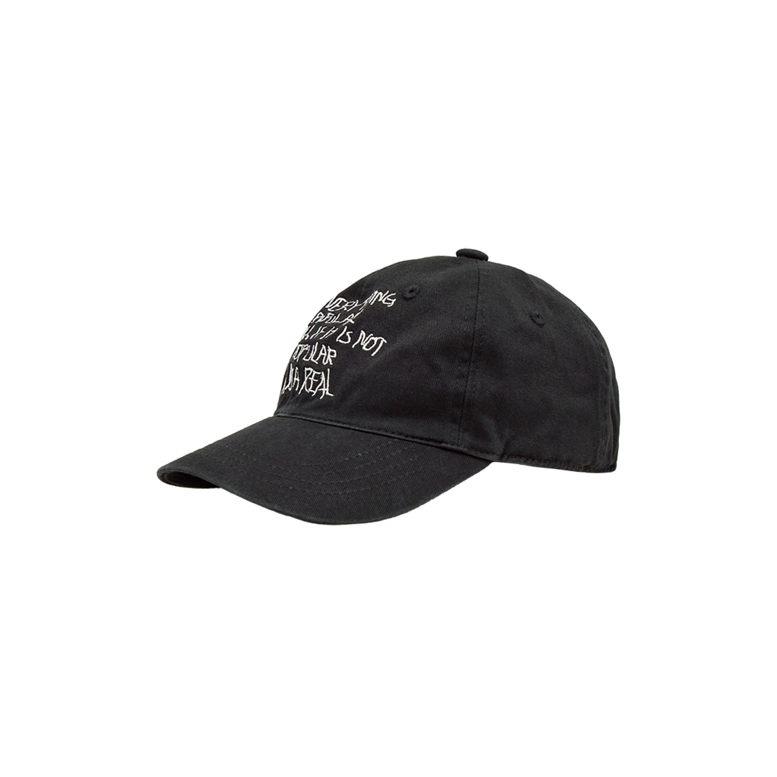 Polyteru - 1011 Doodle Cap (Black) product image 2 | TRAB K-Fashion Australia