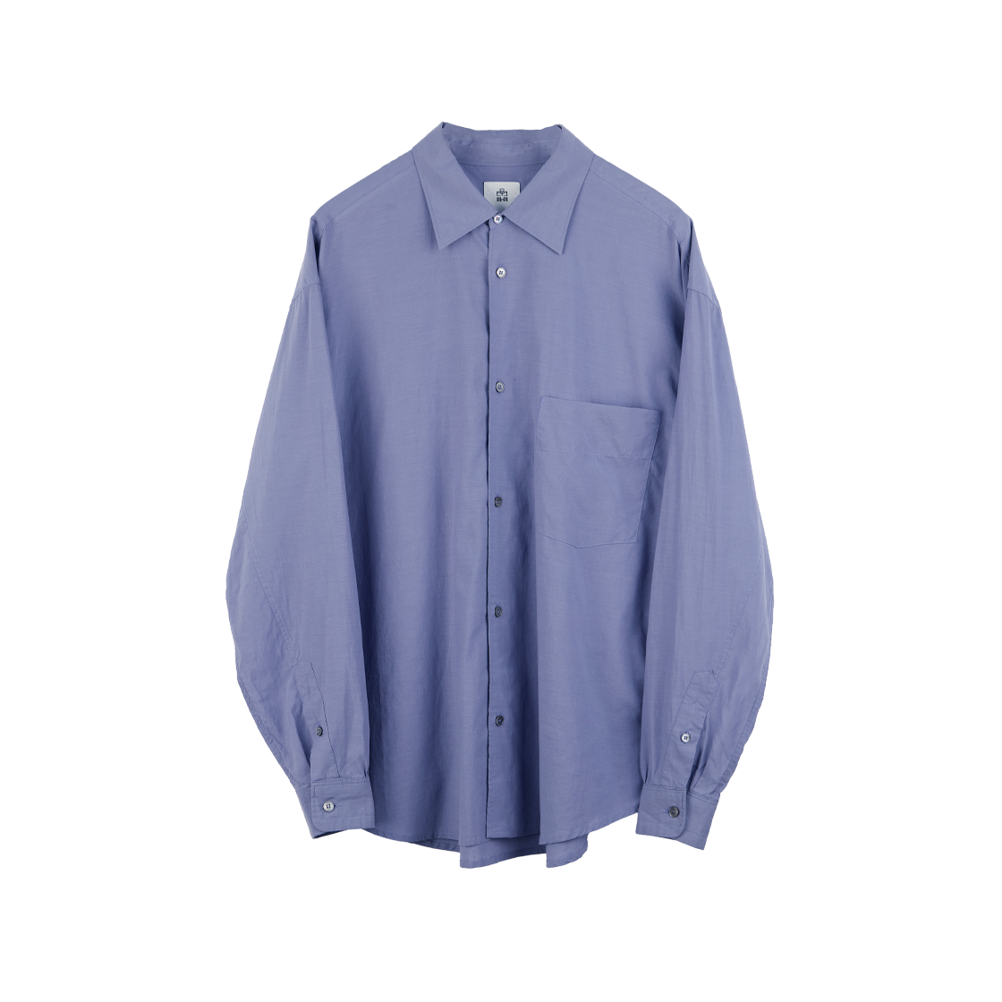 Polyteru - Tenco Loosed Shirt 2.0 (Washed Blue) product image 1 | TRAB K-Fashion Australia