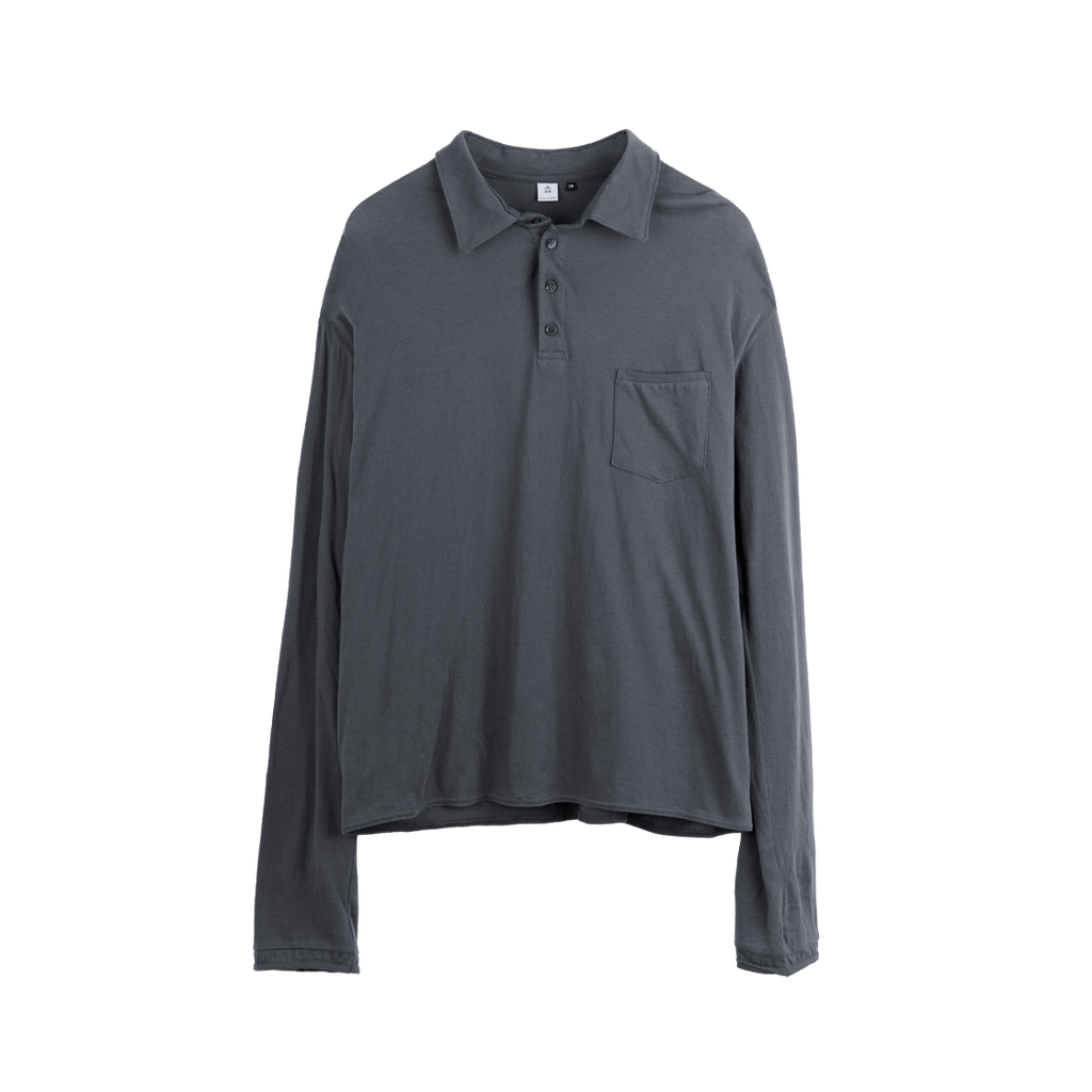 Polyteru - Soft PK Long Sleeves (Charcoal) product image 1 | TRAB K-Fashion Australia