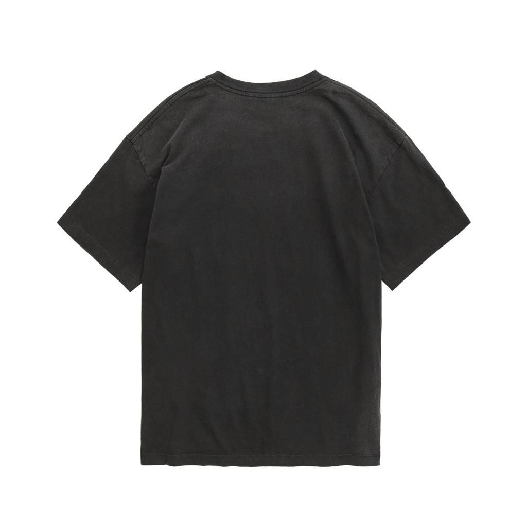 Polyteru - HANK Sad Skull 1/2 Tee (Black) product image 2 | TRAB K-Fashion Australia