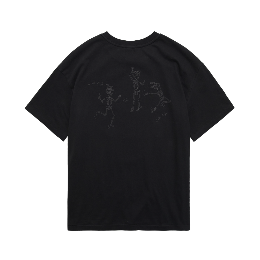 Polyteru - 1/2 Graphic T-Shirt 'A Few Good Men' (Washed Black) product image 2 | TRAB K-Fashion Australia