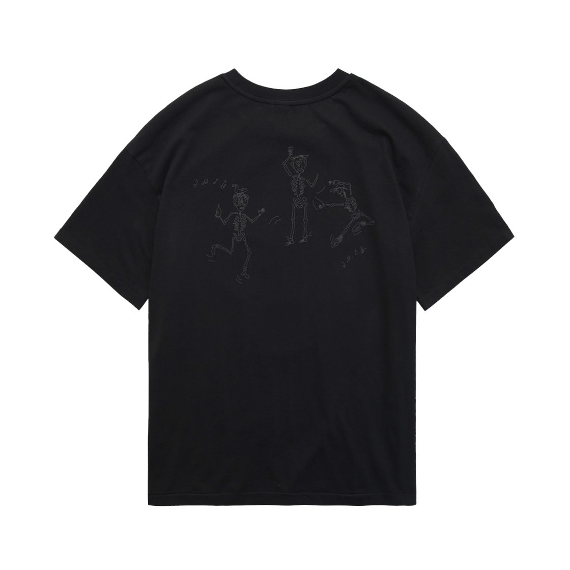 Polyteru - 1/2 Graphic T-Shirt 'A Few Good Men' (Washed Black) product image 2 | TRAB K-Fashion Australia